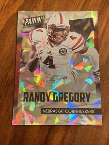 Randy Gregory 2015 Panini Father’s Day Cracked Ice RC #34 Nebraska Huskers 4/25