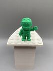 Kinnikuman Kinkeshi Beans Man Green Popy Eraser Figure M.U.S.C.L.E