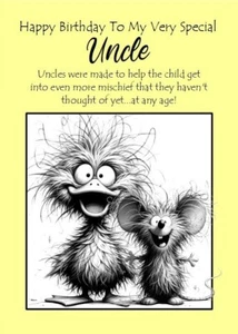 NEW Happy Birthday To My Special Uncle - A5 Birthday Card Uncle Keepsake Love - Picture 1 of 4
