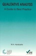 William  A Hardcastle Qualitative Analysis (Paperback)