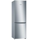 Bosch Serie 2 KGN36NLEA réfrigérateur-congélateur Autoportante 305 L E Acier ino