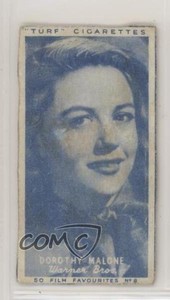 1948 Turf Film Favourites Tobacco Dorothy Malone #8 m5x