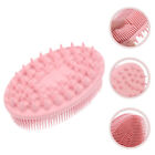 Silicone Scrubber Brush - Double-Sided (Pink)-DI