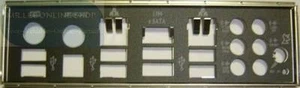 ASUS I/O IO SHIELD BLENDE BRACKET P5K3 PREMIUM/WIFI-AP - Afbeelding 1 van 1