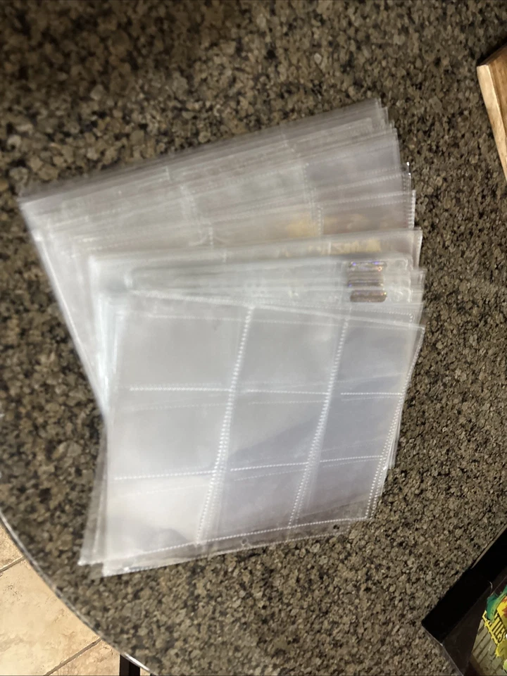 9 páginas de tarjetas coleccionables de bolsillo - 50 páginas - varias marcas Foto 1 de 1