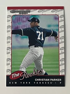 2001 Donruss The Rookies - Christian Parker #R53 (RC) NR-MT+ - Bild 1 von 2