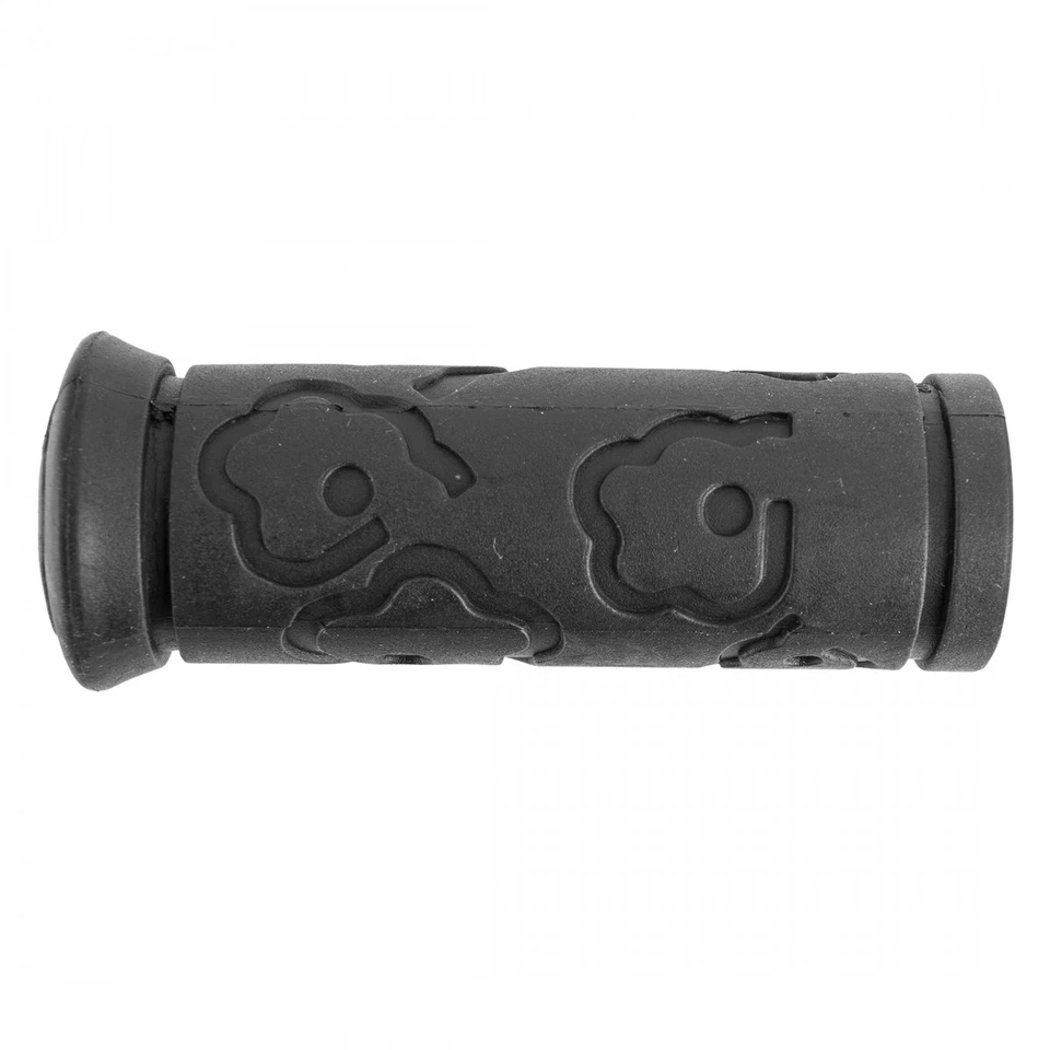 Stationary 90mm Black Replacement Bike Grips - Ergonomic & Durable Cycling - Image 1 of 1