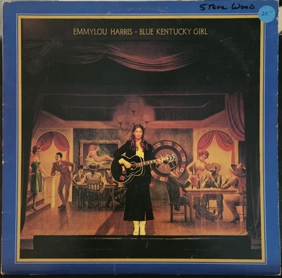 Emmy lou Harris - Blue Kentucky Girl LP 1979 Folk Country Rock VG+/VG Foto 1 de 4