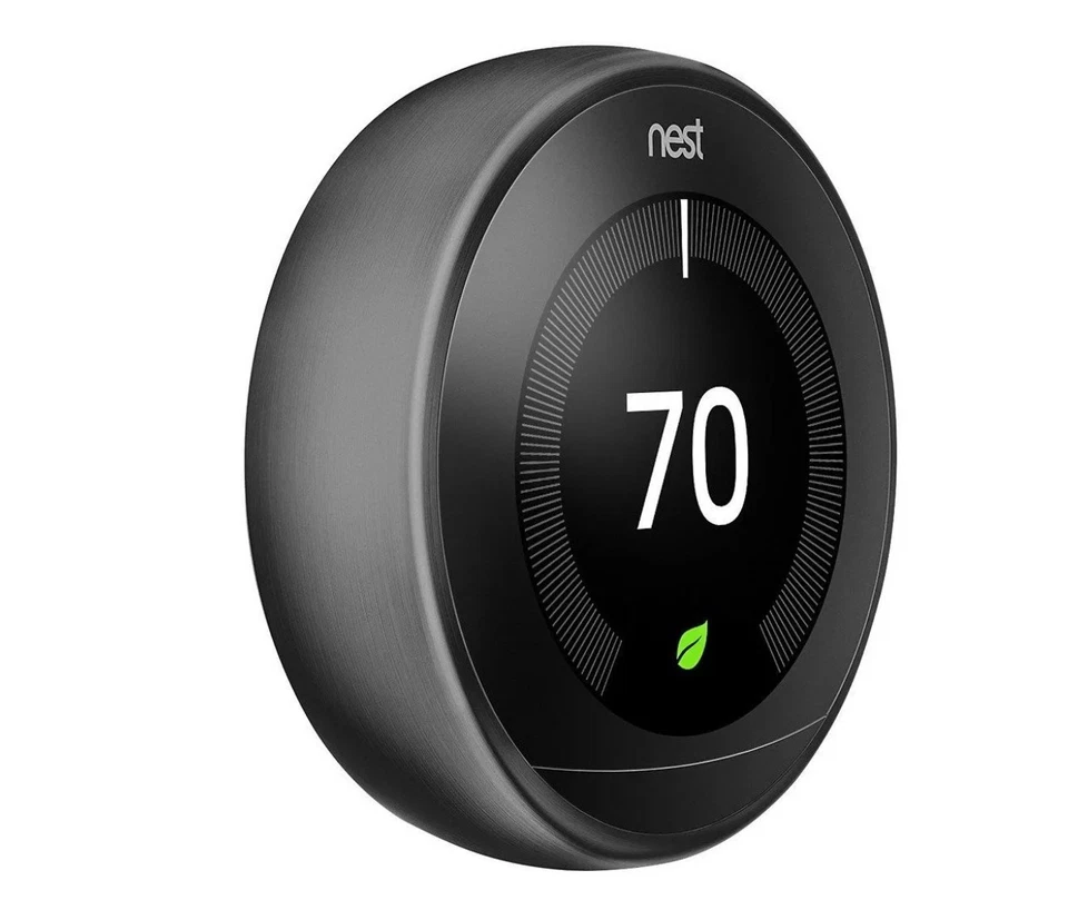 密封谷歌 Nest Pro 哑光黑色第三代学习恒温器 T3016US — 第 1/4 张图片