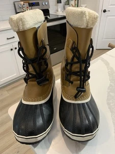 Sorel NWOT Men's Size 7 Pac Leather Insulated Winter Snow Boots NY1963-259 - Picture 1 of 11