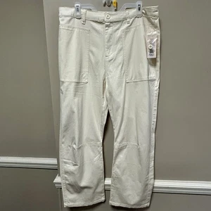 Pantalone Nanette Lepore taglia 4 avorio con tasca a botte nuovo con etichetta - Foto 1 di 8