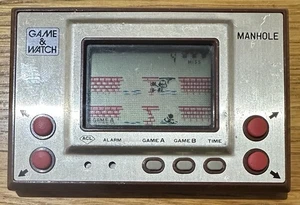 Manhole - MH-06 - Nintendo Game & Watch (Game And Watch) 1981 WORKING - Picture 1 of 3