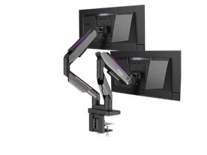 MSI MPG MT201DR V2 - Brazos de soporte para monitor dual RGB premium, soporte 17-35", VESA - Imagen 1 de 5