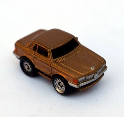 Micro Machines LUXURY GOLD MERCEDES BENZ COUPE CAR - Galoob (1987) - image 1 of 3