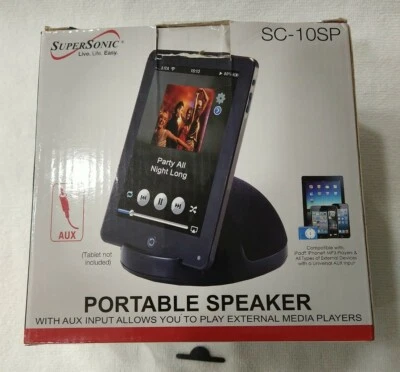 Nuevo Altavoz Portátil Supersónico con Entrada AUX SC-10SP Foto 1 de 4