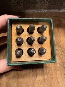 Set Numeri Asso Acciaio 1/8" - Foto 1 di 6
