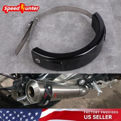 Cubierta de lata protectora de escape ovalada silenciador para SUZUKI GSXR750 DRZ400SM HAYABUSA Foto 1 de 4