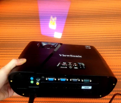 ViewSonic ' PJD5153 HDMI USB 3D DLP  Projector ' Low Lamp Hours 54 Lamp *Tested* - Image 1 of 4