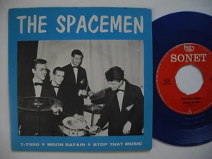 THE SPACEMEN Moon safari / Stop That Music 45 7" single 1962 Sweden EX - Bild 1 von 2