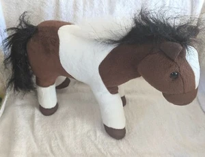 Breyer Pferd Lucky Acres Lily 2019 braun weiß Plüschtier Stofftier 14 Zoll - Bild 1 von 9