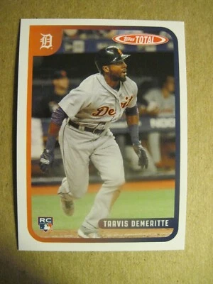 2020 TOPPS TOTAL WAVE 6 TRAVIS DEMERITTE RC #586 - Image 1 of 2