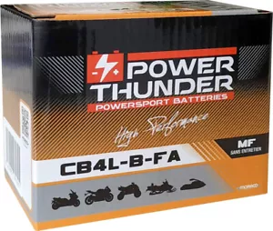 BATTERIE MOTO scooter YB4L-B CB4L-B YB4-B PB4-LB BB4-LB GARANTIE AVEC FACTURE - Picture 1 of 2
