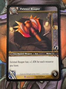 World of Warcraft TCG Promo Crafted 5 Felsteel Reaper - Picture 1 of 2