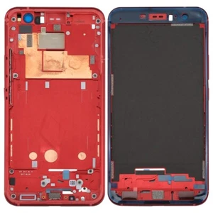 Front Housing LCD Frame Bezel Plate for HTC U11 (Red) - Picture 1 of 6