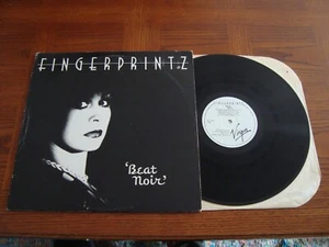 Fingerprintz Beat Noir NM LP 1981 Virgin Records Canadian Pressing CLEAN VINYL - Picture 1 of 5