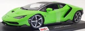 Maisto 1/18 Scale Model Car 46629G - Lamborghini Centenario - Met Green - Picture 1 of 5