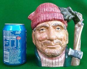 ROYAL DOULTON - THE LUMBERJACK - CANADIAN CENTENNIAL SERIES JUG - D6610. - Picture 1 of 9