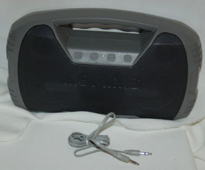 AOMAIS GO MINI ПРОВЕРЕННЫЙ РАБОЧИЙ BLUETOOTH ДИНАМИК С ПОДСВЕТКОЙ ЧИТАТЬ ДЕТАЛИ GR8T ЗВУК - Изображение 1 из 4