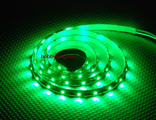 DJI S800 R/C LED Flexible Strip GREEN (1 meter) Night Flying - Image 1 of 1