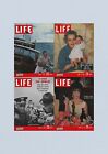 Life Magazine Menge 4 voller Monat April 1961 7, 14, 21, 28 Bürgerrechte Ära