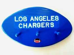 Los Angeles Chargers Football Wooden Wall Key / Miscellaneous Hanger - Picture 1 of 3