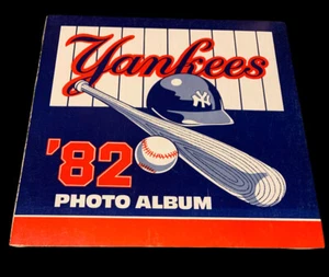 1982 NY YANKEES PHOTO ALBUM VG Condition - Picture 1 of 6