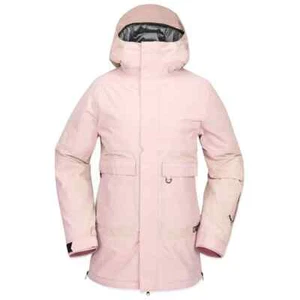 Women’s Volcom Larx 2L TDS INF Parka Zip tech Snowboard Ski Jacket Size Large - Picture 1 of 10