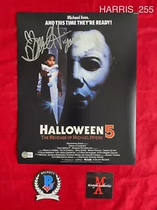 DANIELLE HARRIS HANDSIGNIERTES SIGNED 11x14 FOTO! HALLOWEEN! BECKETT COA! HORROR! - Bild 1 von 1