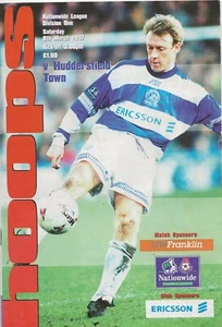 1996/97 Queens Park Rangers v Huddersfield Town Division 1 Programme - Picture 1 of 1