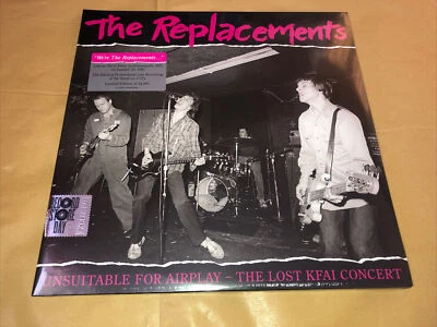 The REPLACEMENTS - Unsuitable for Airplay: Lost Concert (RSD2022) Vinyl 2LP - Image 1 of 2
