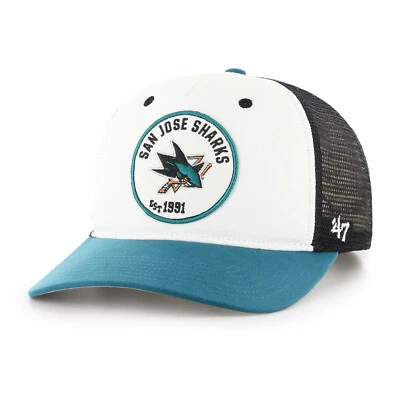 '47 BRAND NHL San Jose Sharks Cap Basecap Baseballcap MVP DV Swell Trucker 192915548262