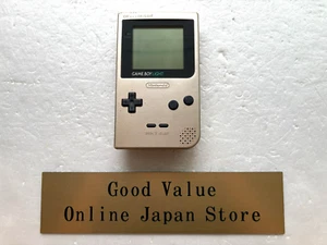 Nintendo Gameboy Light Gold MGB-101 Console Used from Japan - Picture 1 of 16