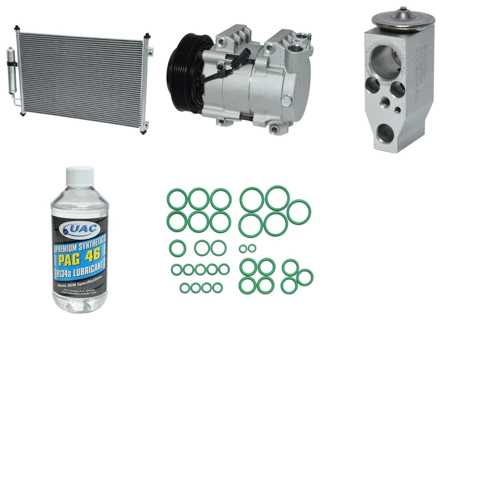 Kit de compresor de aire acondicionado UAC para Nissan Rogue 2008 Foto 1 de 1
