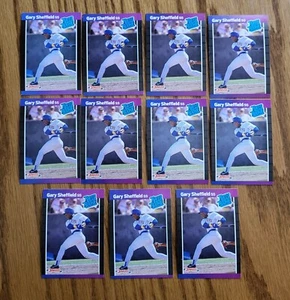 1989 Donruss Gary Sheffield Rookie Card #31 Lot of 11 - Bild 1 von 2