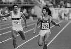 Helsinki Decathlon 100M Juergen Hingsen Stefan Niklaus Athletics 1983 W/C Photo