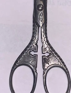 Antique Solingen Germany Gothic Sccisors - Picture 1 of 5