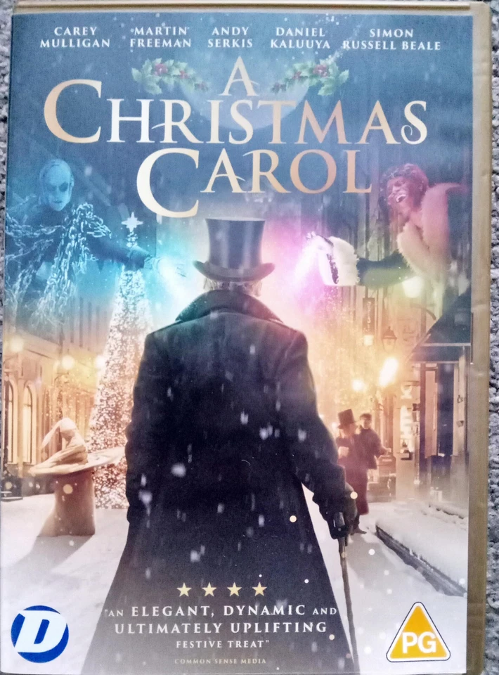 A Christmas Carol 2021 DVD ( 2020 Film ) Martin Freeman Carey Mulligan - Image 1 of 1