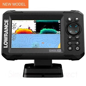 Lowrance Eagle 5 Fishfinder/ Chartplotter Only│Worldwide Basemap│No Transducer - Picture 1 of 8