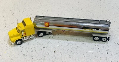 Camión cisterna Matchbox Shell 1998 publicidad de gasolina 7 3/4" Mack Foto 1 de 3