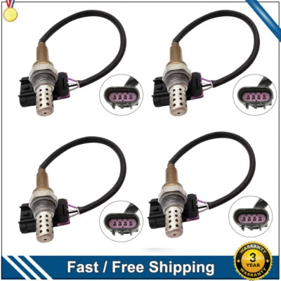 Sensor de oxígeno arriba+abajo 4 piezas para Hyundai Azera Entourage Sonata Kia Amanti Sedona Foto 1 de 4